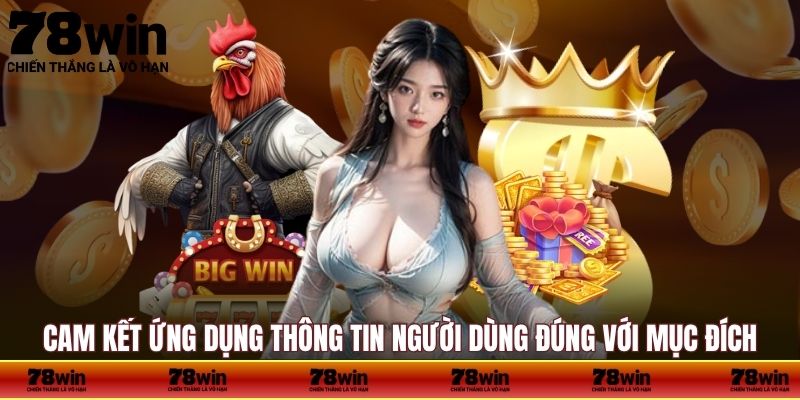 Nhà cái cam kết ứng dụng thông tin người